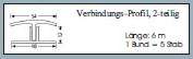 H-Profil zweiteilig