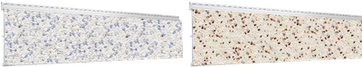Fassadenpaneele mit Steinbeschichtung Fassadenpaneele mit Steinbeschichtung